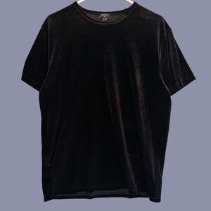 Set of 2 Forever 21 Velvet Crew Neck Tee Shirts